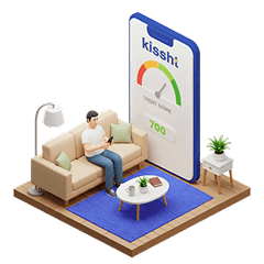 Improve credit score with timely insights